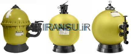 دبی جریان بهینه در فیلترهای شنی تحت فشار (سرعت)