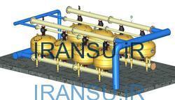 دبی جریان بهینه در فیلترهای شنی تحت فشار (سرعت)