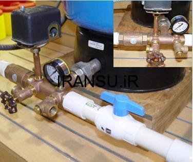 طریقه نصب تانک تحت فشار